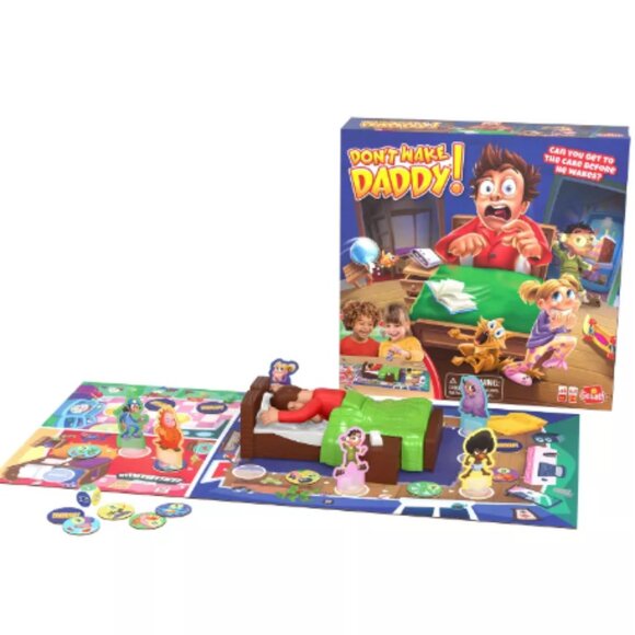 Goliath Don't Wake Daddy Board Game - Colorful Fun for Kids - Picture 3 of 9